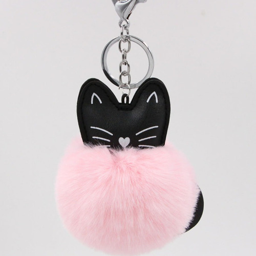 Wine Red Cat Bag Charm