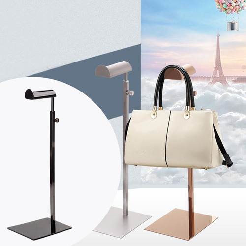 Bolso Soporte Soporte Espejo De Acero Negro 360x120x140mm