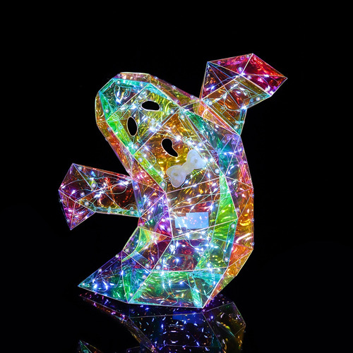 Prism Iridesc-fs Para Decoración De Halloween Con Forma De A
