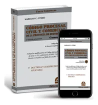 Comprar Código Procesal Civil Y Comercial De La Provincia De Buenos Aires Comentado: N\u002Fa, De Mariano C. Otero. N\u002Fa, Vol. . Editorial Estudio, Tapa Blanda, Edición Última Edición En Español,