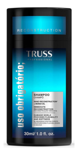 Miniatura Truss Uso Obrigatório Shampoo 30ml
