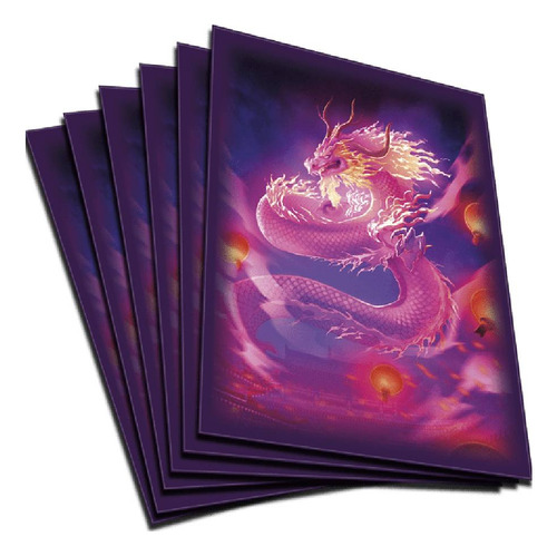 4x Protectores Top Deck Small Size Myl Lóng Nián
