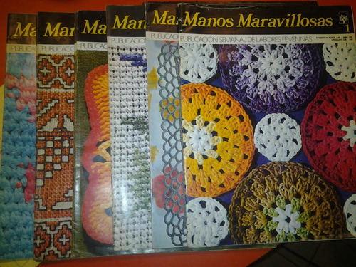 Revistas Manos Maravillosas, Impecables,lote X 59.caba