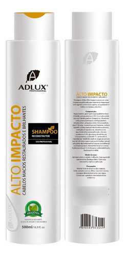 Shampoo Adlux Alto Impacto Reconstrução Truss Brazilian Fit
