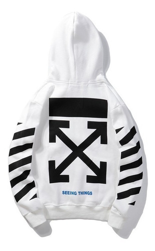 Sudadera Off White Blanca Envio Gratis 