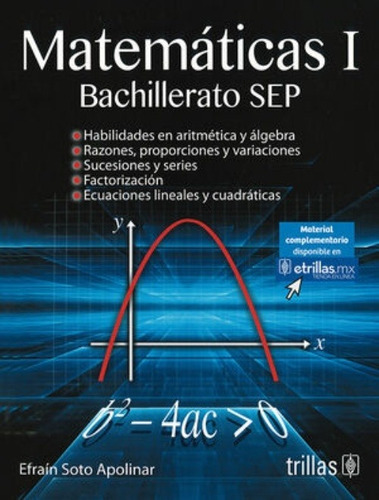 Matematicas 1. Bachillerato Sep