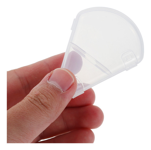 10 Fundas Para Brochas De Maquillaje: Plástico Transparente