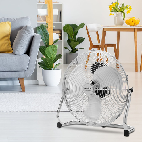 Circulador De Ar Britânia C50 Oscillation 127v Estrutura Prata Pás Prata Diâmetro 43 Cm Quantidade De Pás 3