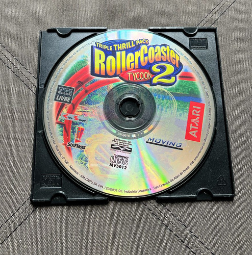 Roller Coaster Tycoon 2 (triple Thrill Pack) - Pc (Usado)