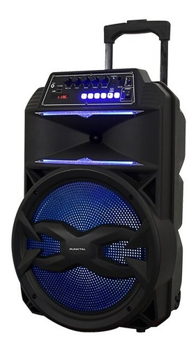 Parlante Activo Punktal 15'' Batería Usb Bluetooth Karaoke 