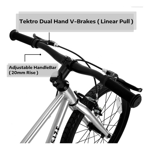 A11n Sports Belsize Bicicleta Para Niños Con Transmisión Por