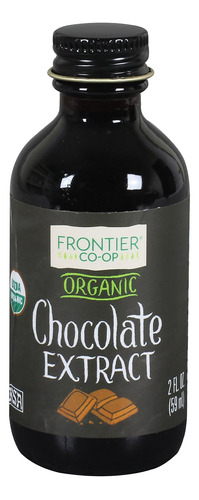 Frontier Natural Products Extracto De Chocolate, Og, 2 Onzas