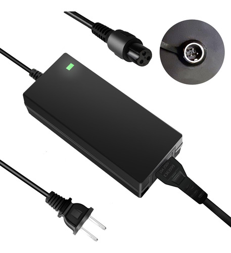 Evaplus Cargador Powerfast De 42 V, Conector En Línea De 3 C