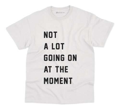 Remera Taylor Swift Not A Lot Going On At The Moment