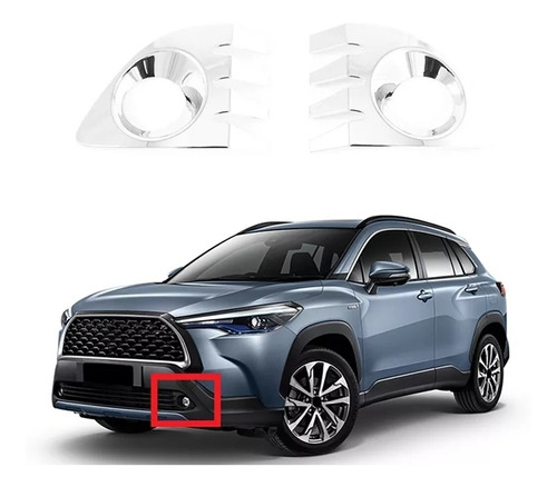 Accesorio Cromado Toyota Corolla Cross 2022-2023 Entrega Inm