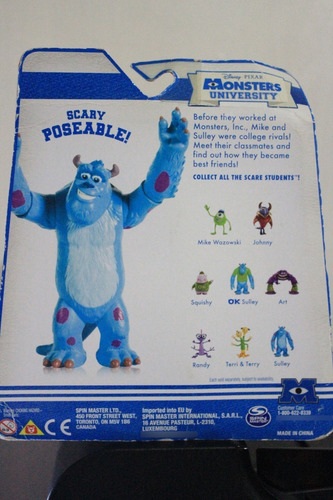 Monsters Disney Pixar University Sulley 14 Cmt Alto