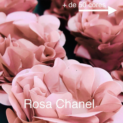 Imagem 1 de 2 de 120 Forminhas De Doces Finos Casamento Mod Style Rosa Chanel