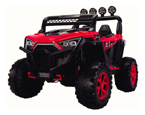 Carro Elétrico Jipe Infantil 12v Utv Vermelho Brinquedo