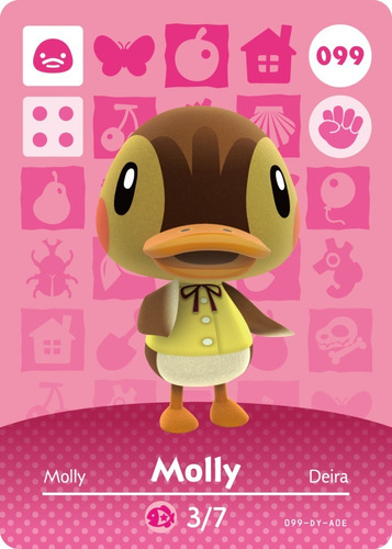 Amiibo Molly/deira Animal Crossing New Horizons