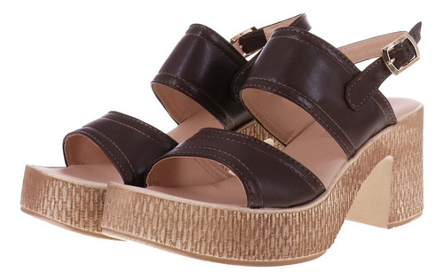 Sandalias Elegantes De Plataforma Moda Para Mujer Elo