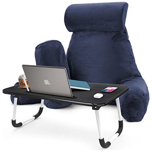 Almohada De Lectura Escritorio De Regazo Portátil Port...