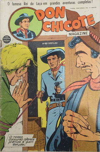 Hq Don Chicote Magazine N°81 Rge Leia O Anúncio (Usado)