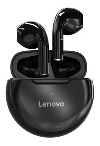 Fones de ouvido sem fio Lenovo Ht38, cor preta
