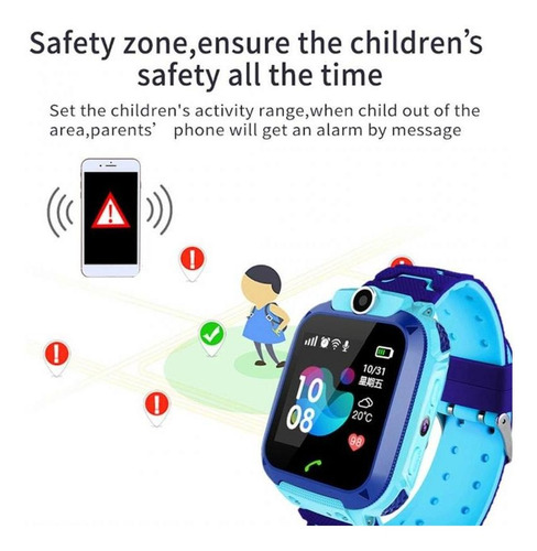 Reloj Inteligente Para Niños Con Llamada De Voz Y Chat Q12