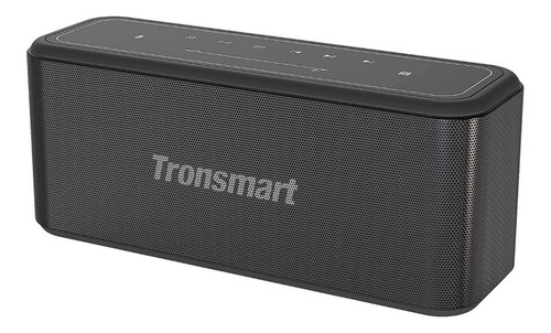 Parlante Tronsmart SoundPulse Mega Pro portátil con bluetooth waterproof negra