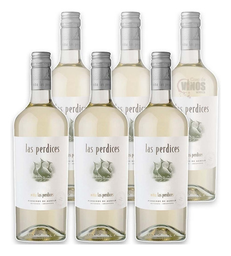 Vino Las Perdices Varietal Sauvignon Blanc 750ml Caja X6