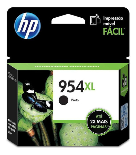 Cartucho De Tinta Hp 954xl Negro + 954xl Colores Color Negro De 42.5 Ml