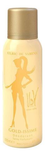 Desodorante Udv Gold-issime Ulric De Varens 125ml - Feminino