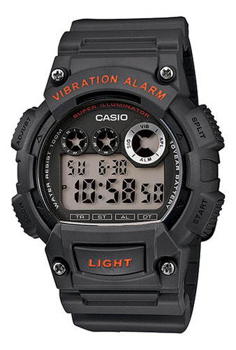 Reloj Casio W735h-8avcf Super Illuminator, 100 M, Resistente