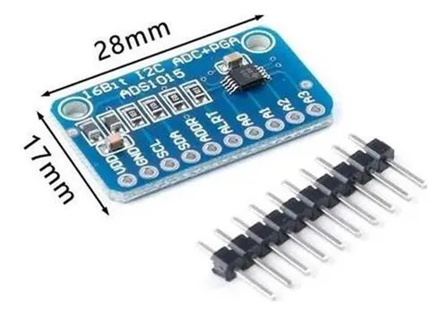 Modulo Conversor Adc Ads1015 12bits 4 Canales Analogico Digi
