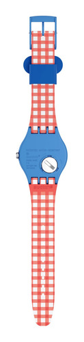 Reloj Swatch Recipe For Love Suoz353 Color de la correa Celeste Color del bisel Celeste Color del fondo Blanco