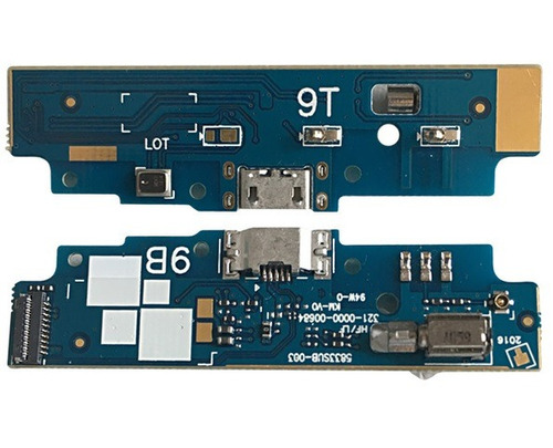 Flex Placa Conector Carga Microfone Para Zenfone Go Zb452kl