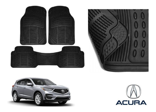 Tapetes Uso Rudo Acura Rdx 2020 Marca Rubber Black