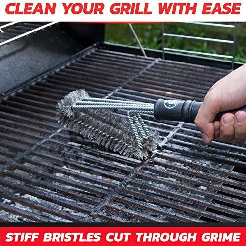 Alpha Grillers 18 Grill Brush Best Bbq Cleaner Caja Fuerte P