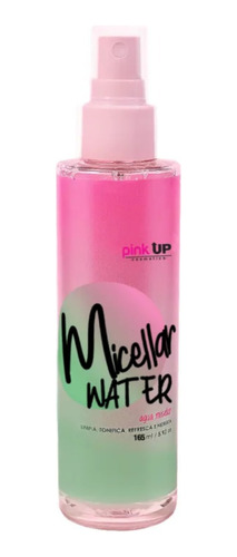 Agua Micelar Para Rostro Pink Up Skin Care Tonificante 165ml