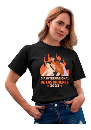 Playera Oversized - Frases Feministas - Día De La Mujer 2023