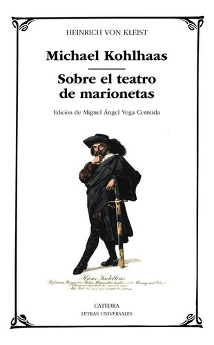 Libro Michael Kohlhaas; Sobre El Teatro De Marionetas