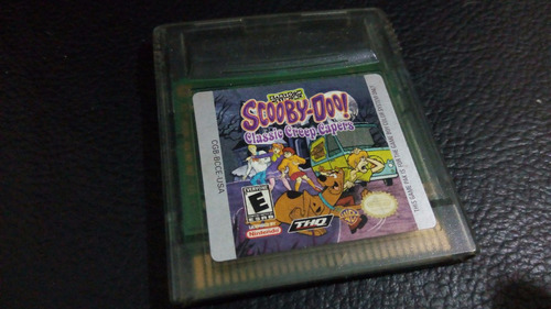 Juego Scooby Doo Game Boy Color Advance