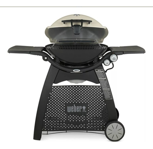 Asador De Gas Weber Q 3200 Titanio Parrilla - 57060001