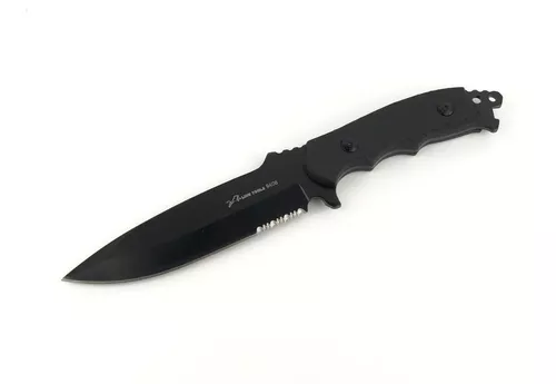 Cuchillo Tactico Militar Pesca Negro