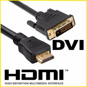 Cable Dvi D A Hdmi 1.5 Mts Oro Filtros P/tv Led Cpu Megasoft