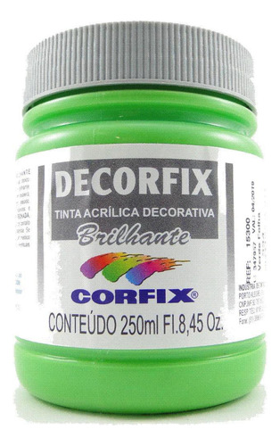 Tinta Decorfix Brilhante 250 Ml- Verde Folha 334