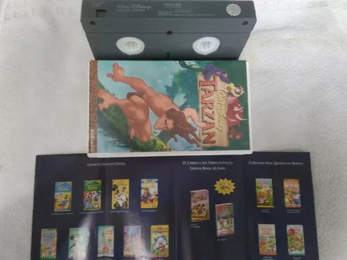 Filme Vhs Tarzan Desenho - Dublado, Filme e Série Disney Usado 48443603