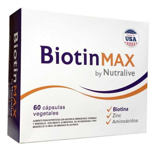 Biotin Max Nutralive (30 Cápsulas)