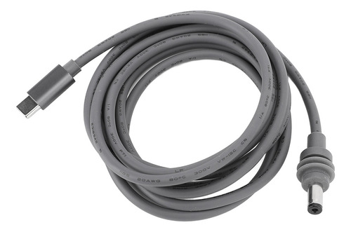 Cable De Alimentación Dc Para Plato Tipo C A 100w Pd 18awg