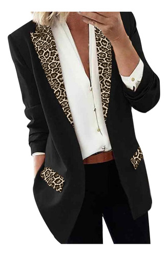 Chaqueta De Oficina Tipo Blazer Laple-blazer Con Solapa Y Mu